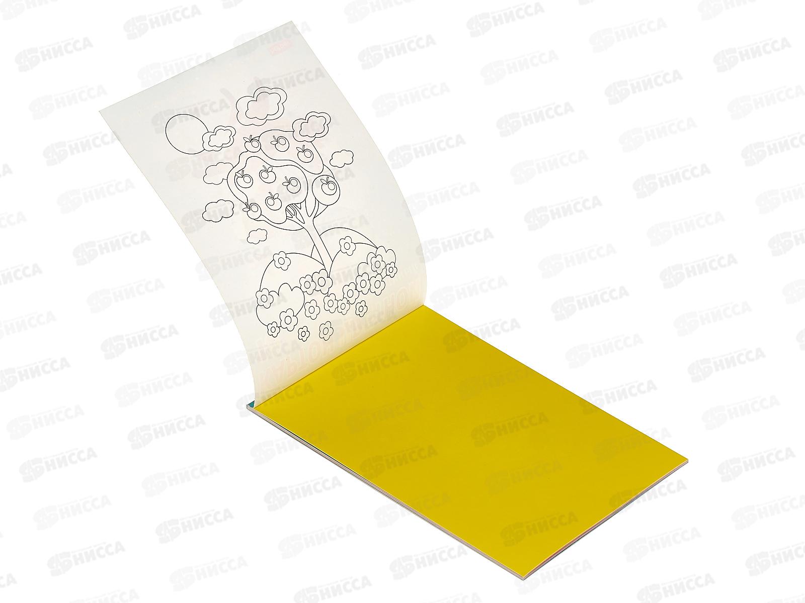 Цветной карт. 10л 10цв А5 Hatber Жила-была лисичка 30336*50