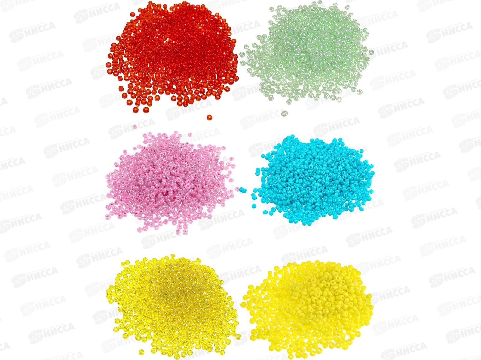 Набор для бисероплетения (26х13,5х2,3см, 32 вида бисера) БИС-2604 *10