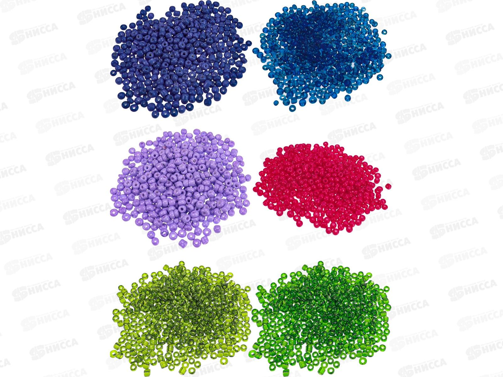 Набор для бисероплетения (26х13,5х2,3см, 32 вида бисера) БИС-2604 *10