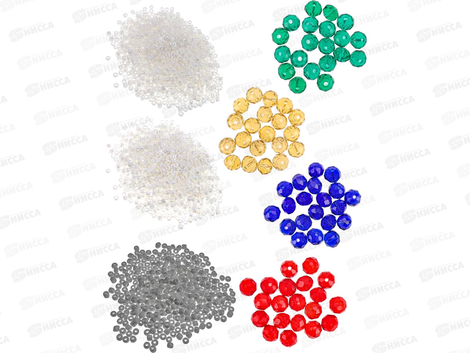 Набор для бисероплетения (26х13,5х2,3см, 32 вида бисера) БИС-2604 *10