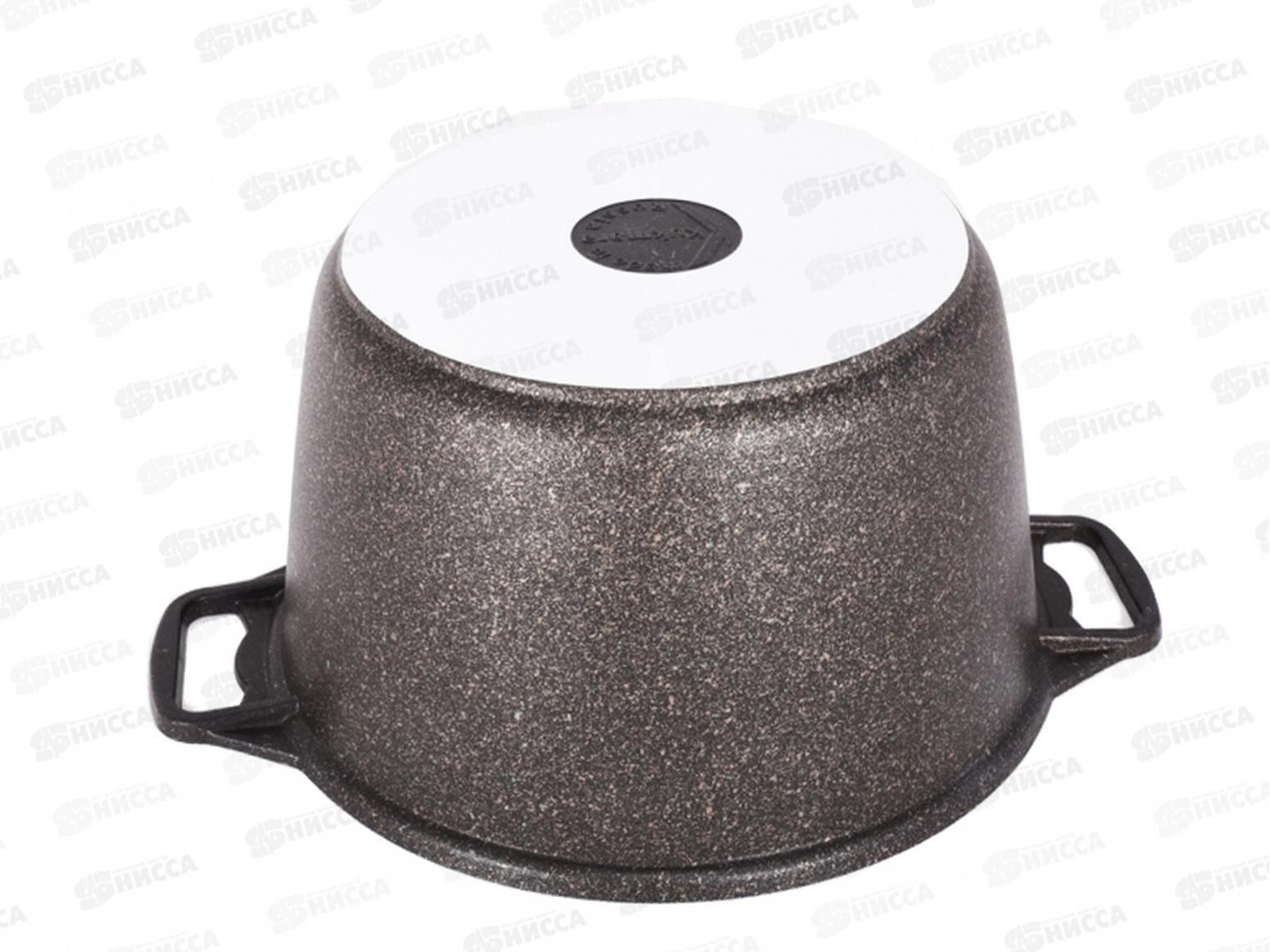 Кастрюля 8,0л Granit ultra original со стеклянной крышкой АП кго82а