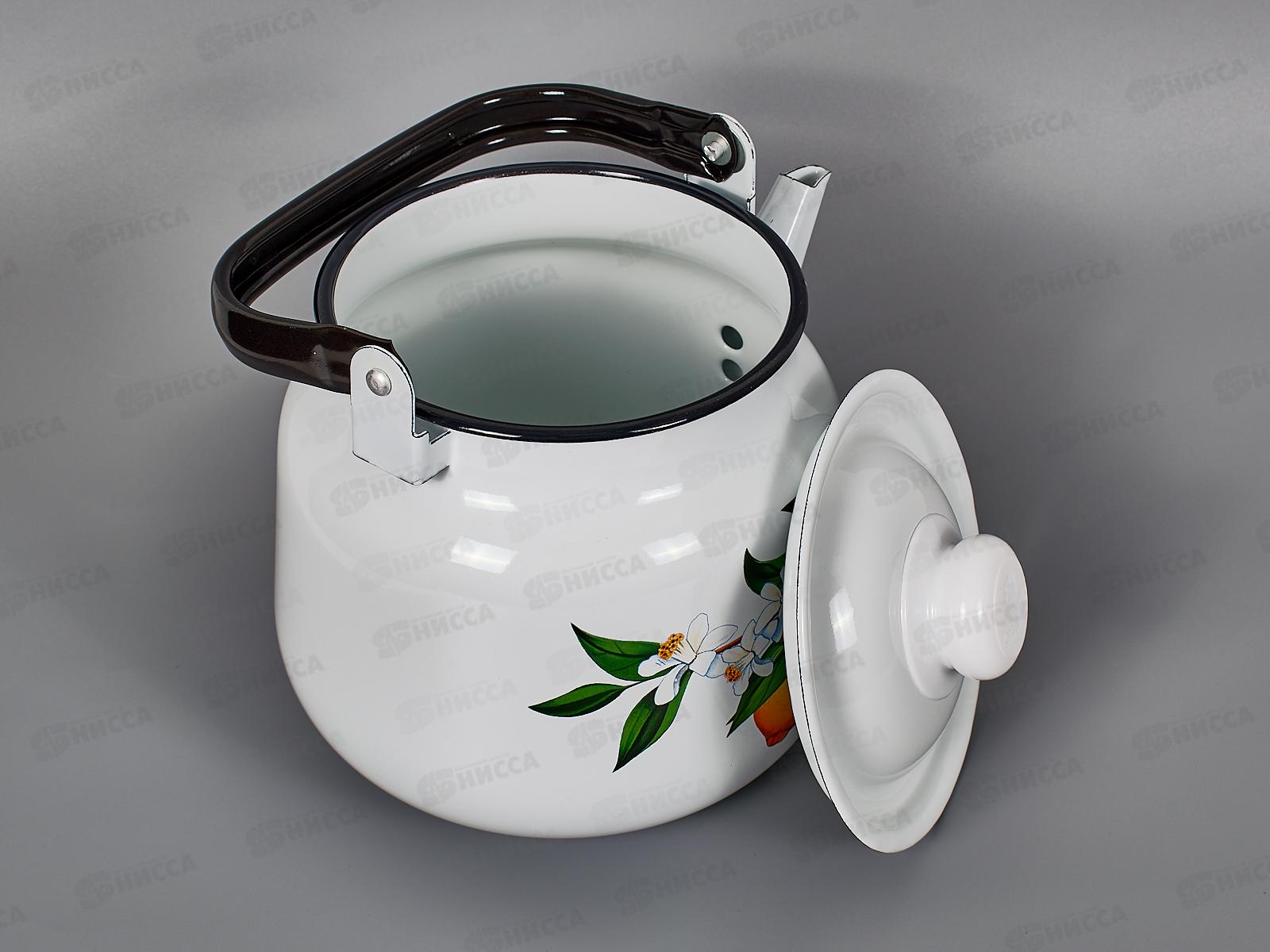 Чайник 3,5л с рисунком 01-2713/4 Лимоны *4