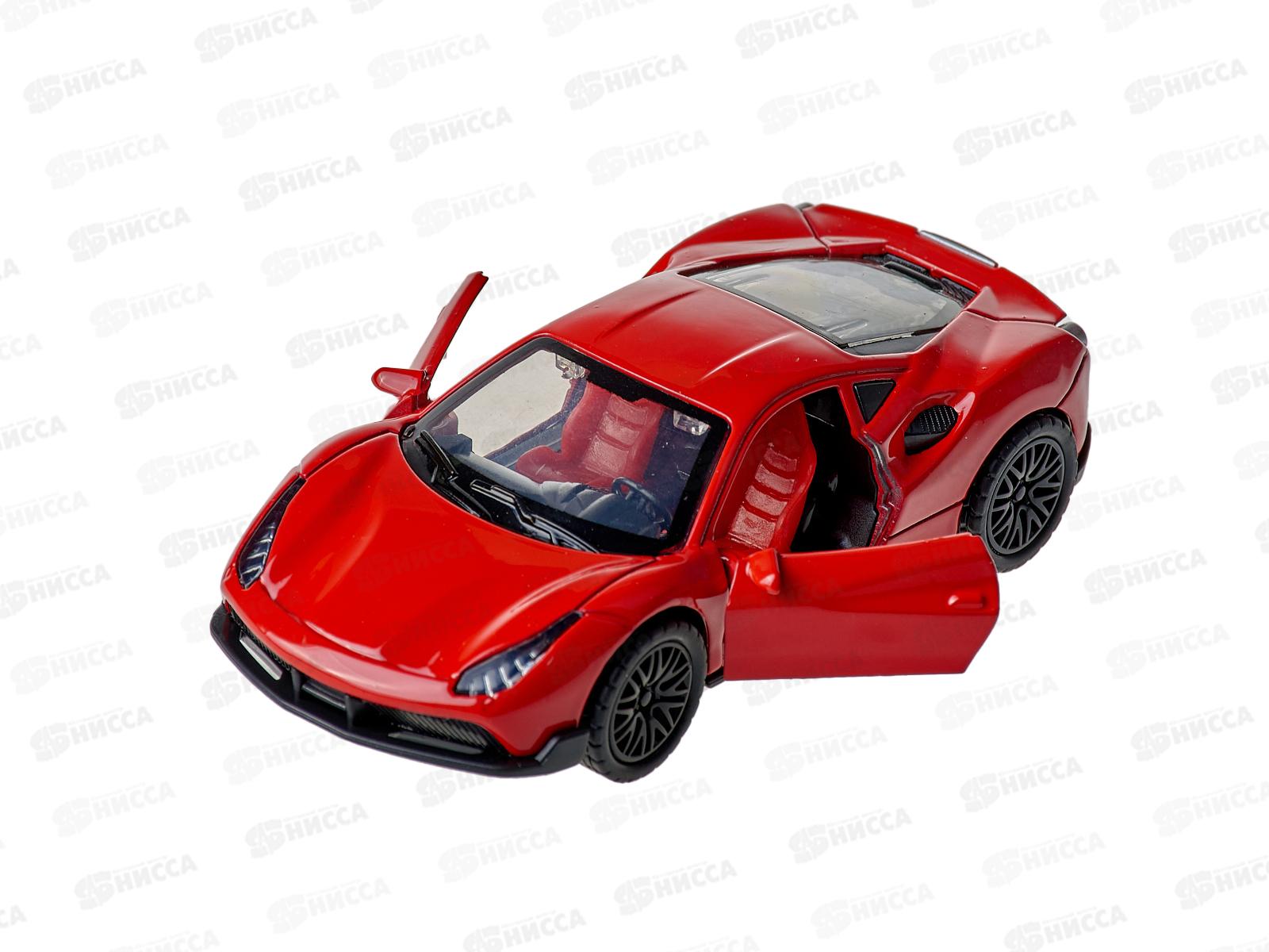 Машинка металл 1:36 микс, свет, звук М1523-7В-2 в коробке