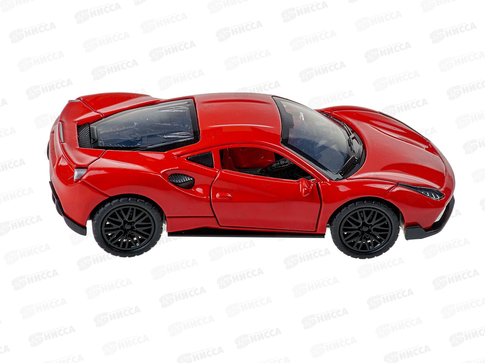 Машинка металл 1:36 микс, свет, звук М1523-7В-2 в коробке