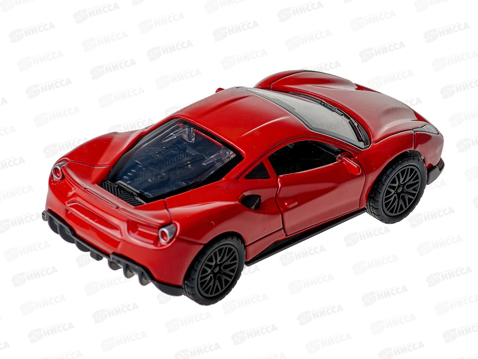 Машинка металл 1:36 микс, свет, звук М1523-7В-2 в коробке