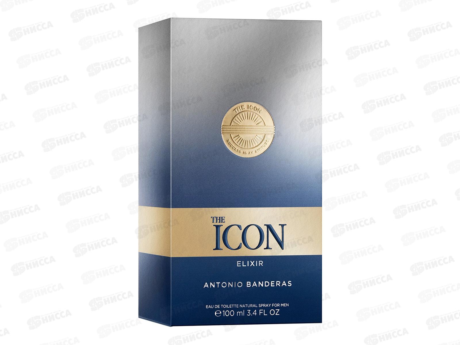 Antonio Banderas the Icon Elixir, парфюмерная вода  100мл мужская М