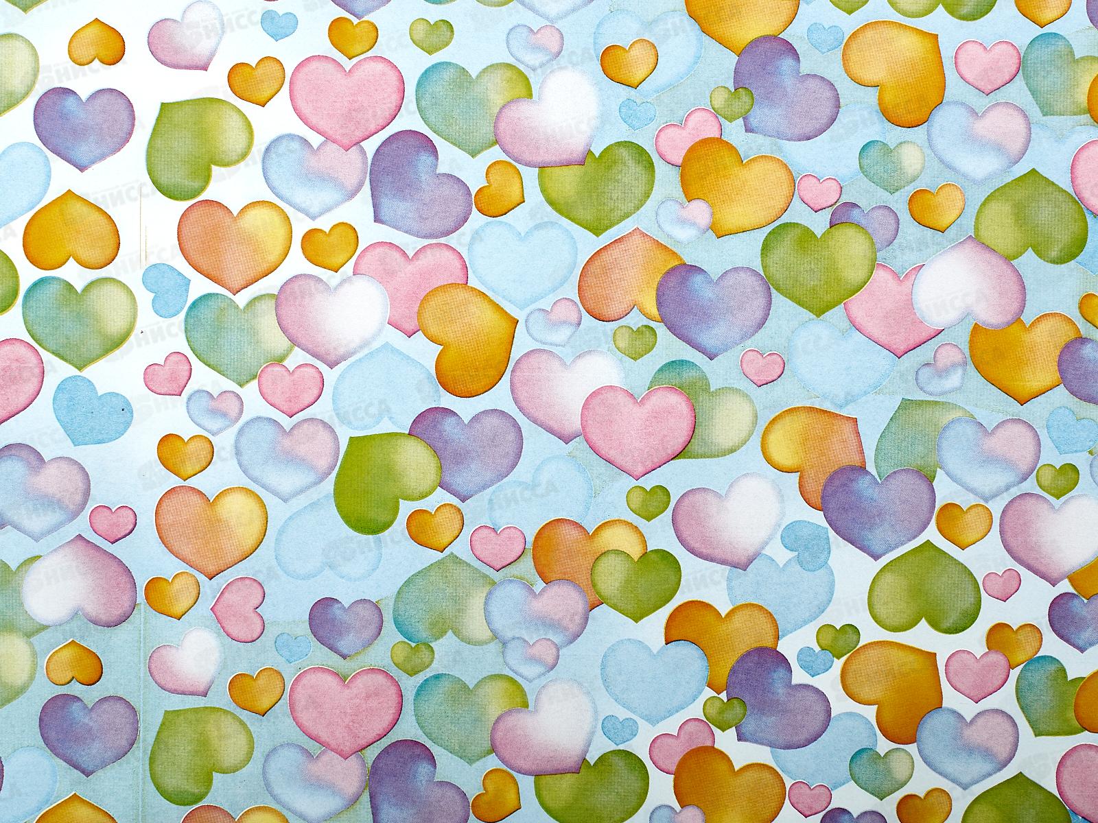 Бумага оберточная &quotНежность&quot 0,685*1м *50