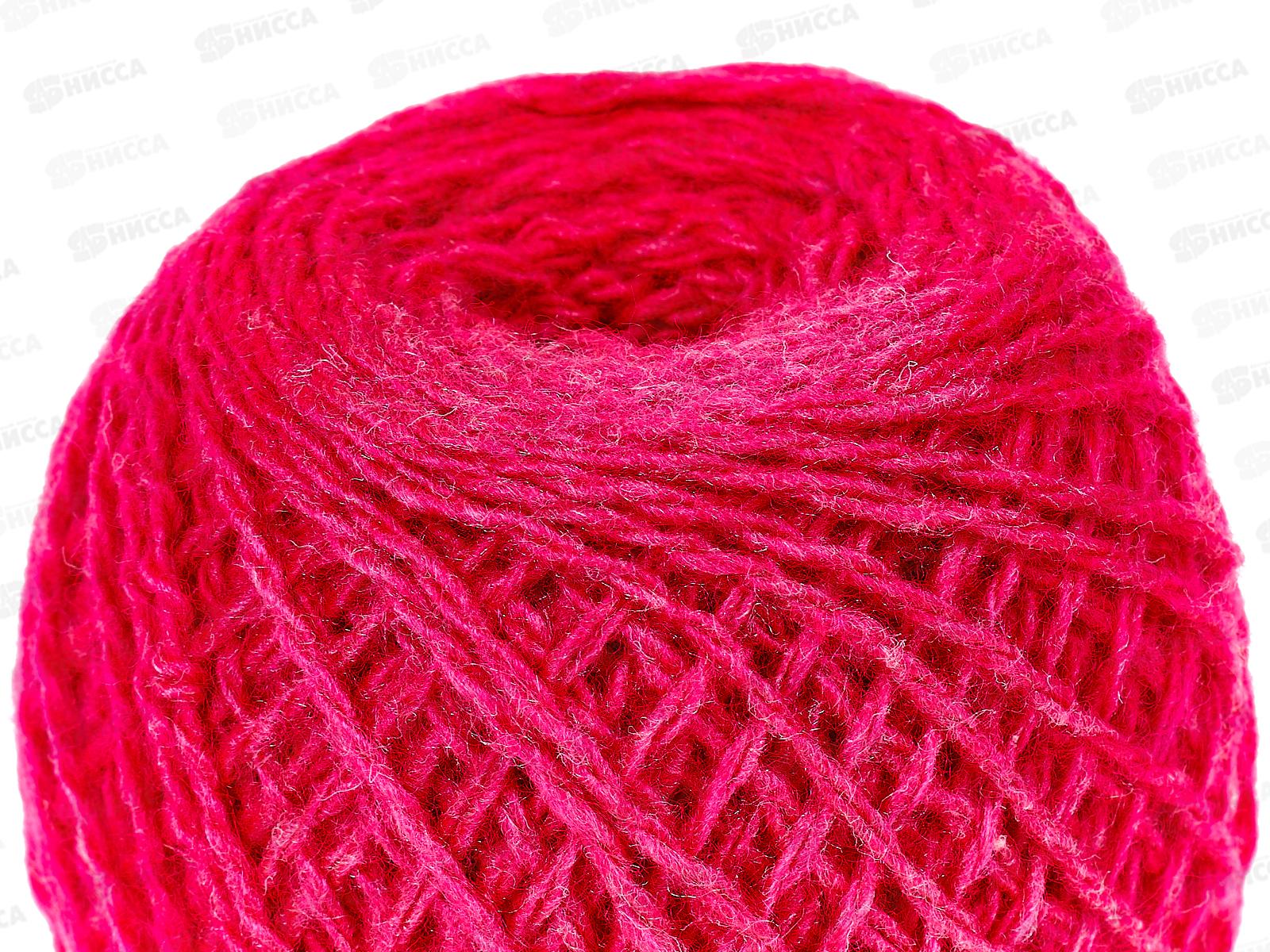 Пряжа 100% акрил 50гр130м (Малина) *10