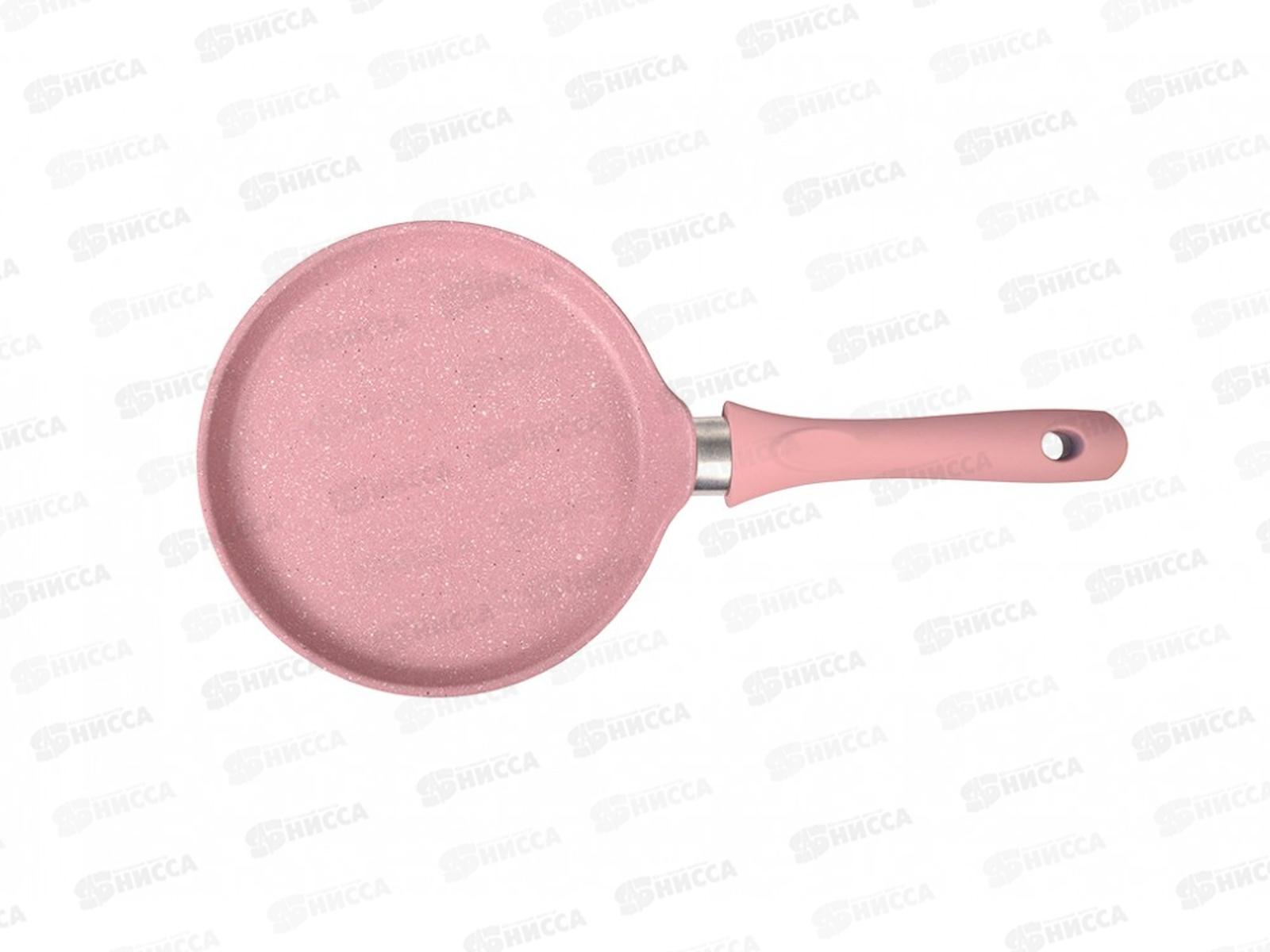 Блинница 220мм Trendy style rose сб220tsr с ручкой