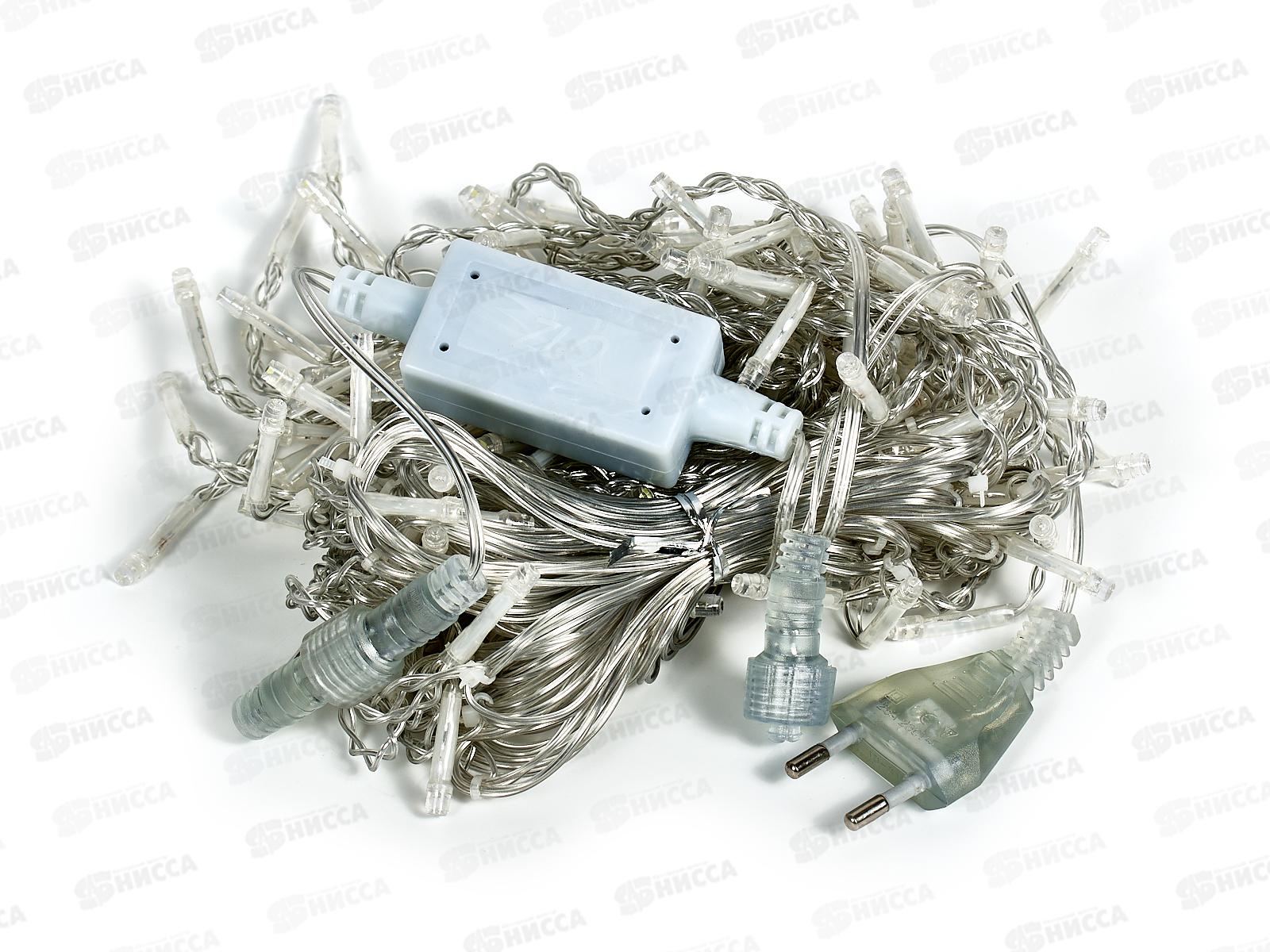 Гирлянда 40*60см д/улицы Бахрома 180LED 1реж мульти 183-272