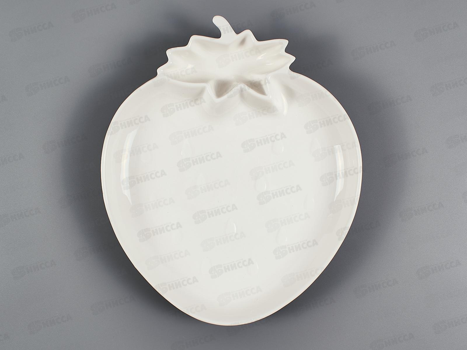 Блюдо сервировочное &quotМаршмеллоу&quot 25,5*21,5*3см (фарфор), 0530281 *4/24