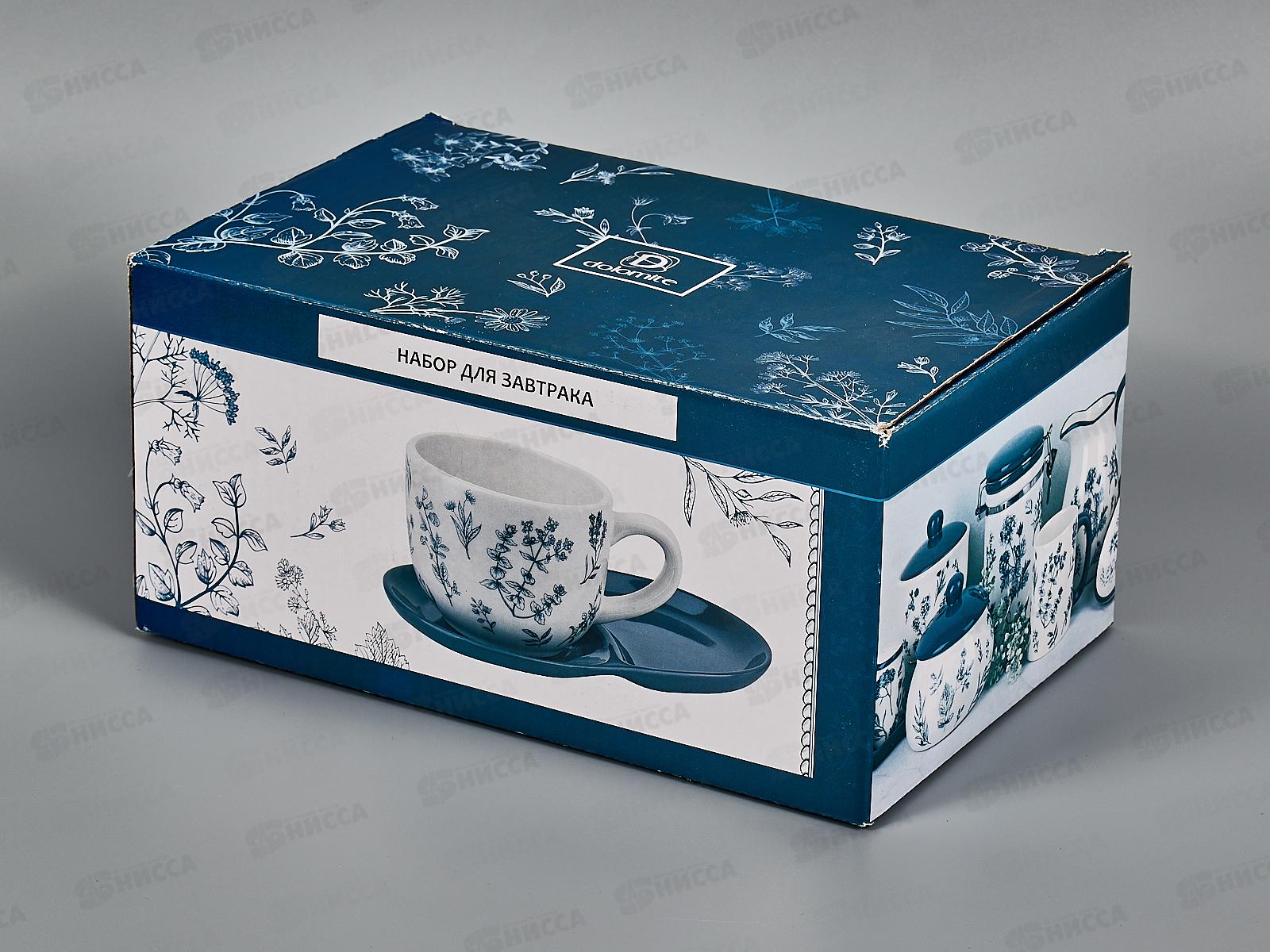 Набор для завтрака &quotЛуговые травы&quot чашка и блюдце (керамика), L2520927  *24