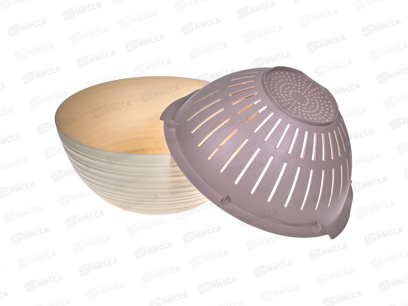 Миска-дуршлаг Sugar Spice 4,1+2,4л шампань SE400710001 *10