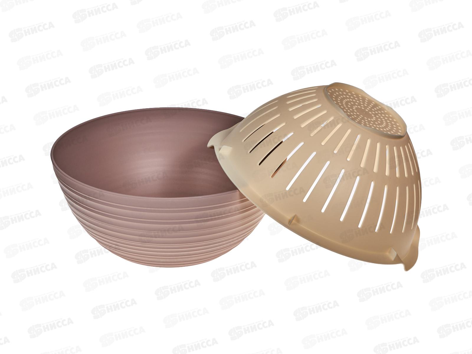 Миска-дуршлаг Sugar Spice 4,1+2,4л латте SE400710005