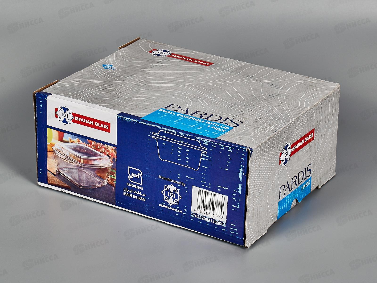 Форма PARDIS с крышкой, 1500мл, 21*17см, 777