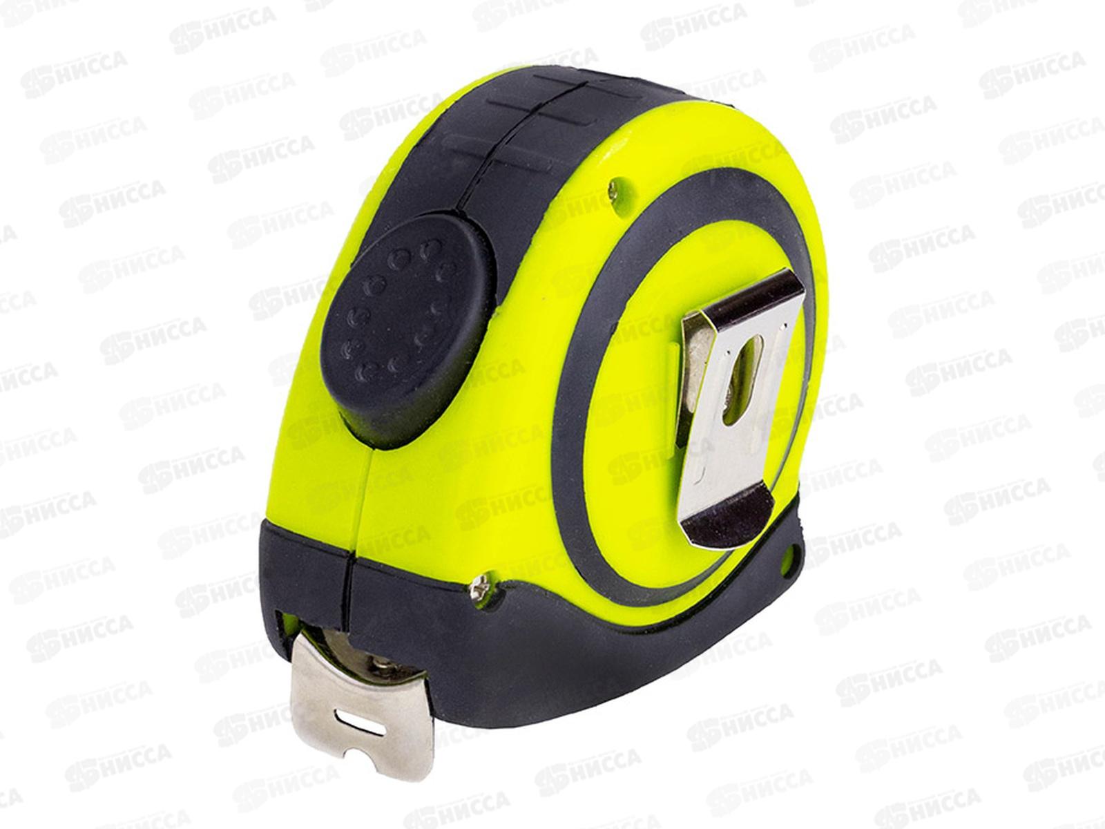 Рулетка AUTOSTOP 7,5м*25мм автостоп двухкомпонентный корпус ON