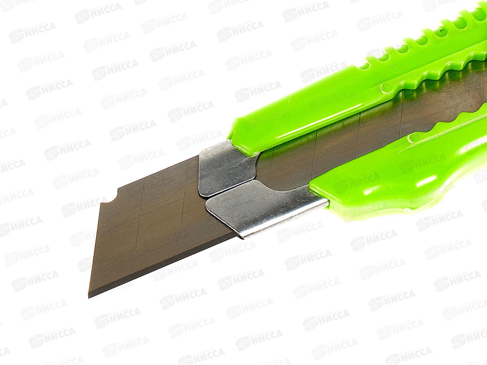 Нож универсальный усиленный с сегментированным лезвием 18мм ON