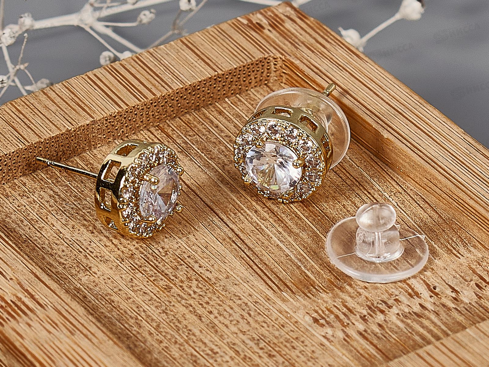 Серьги &quotПалумна&quot классика 687-396