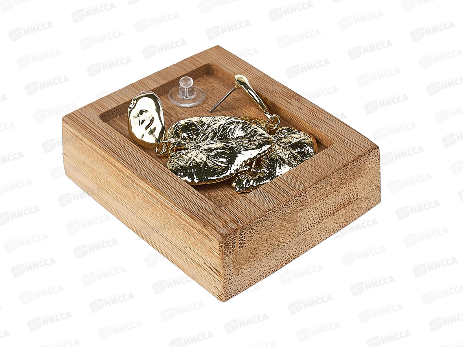 Серьги &quotЭллоди&quot листья 687-388