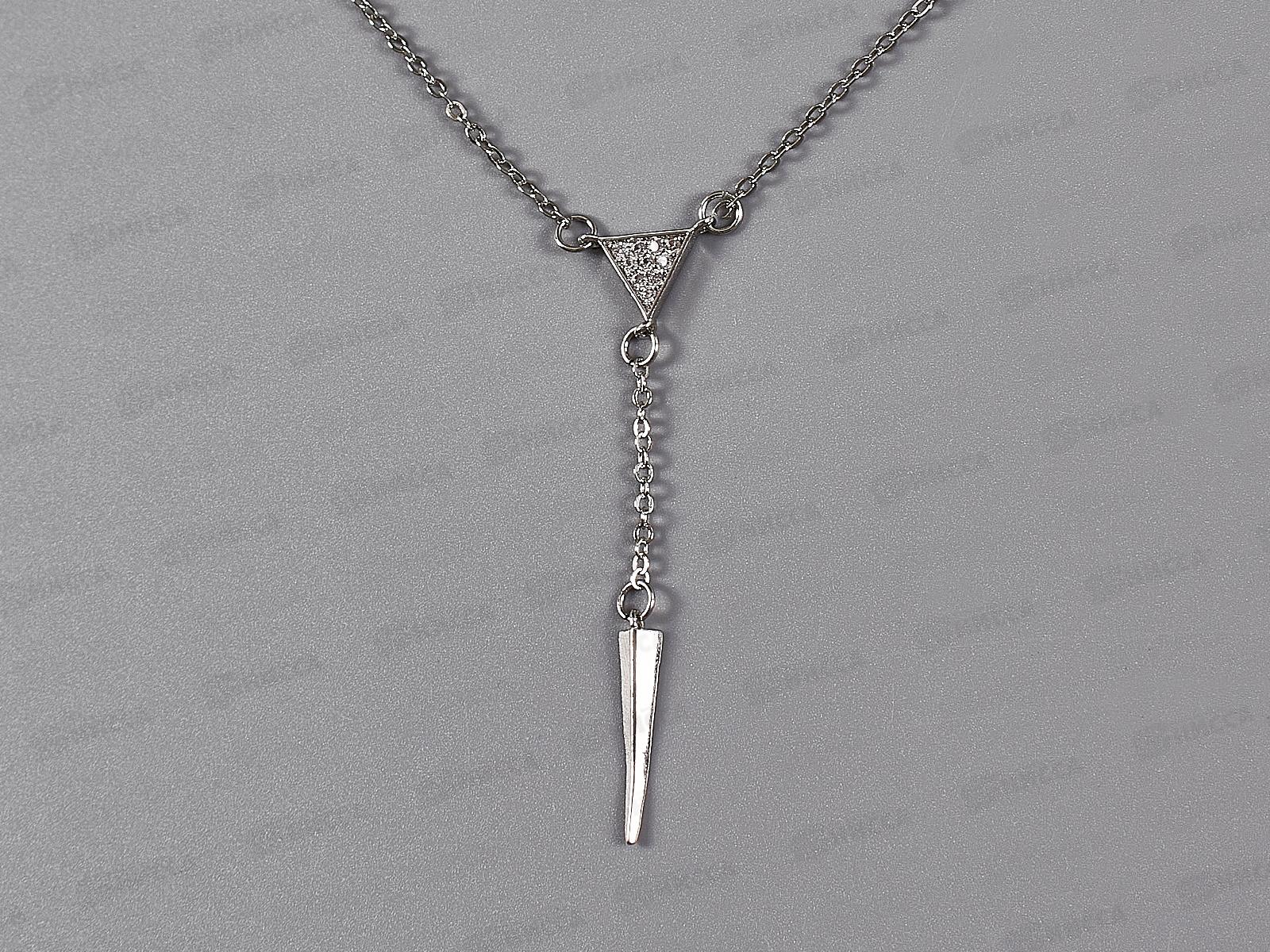 Цепочка на шею подвеска &quotЭфория&quot 20см 684-0569