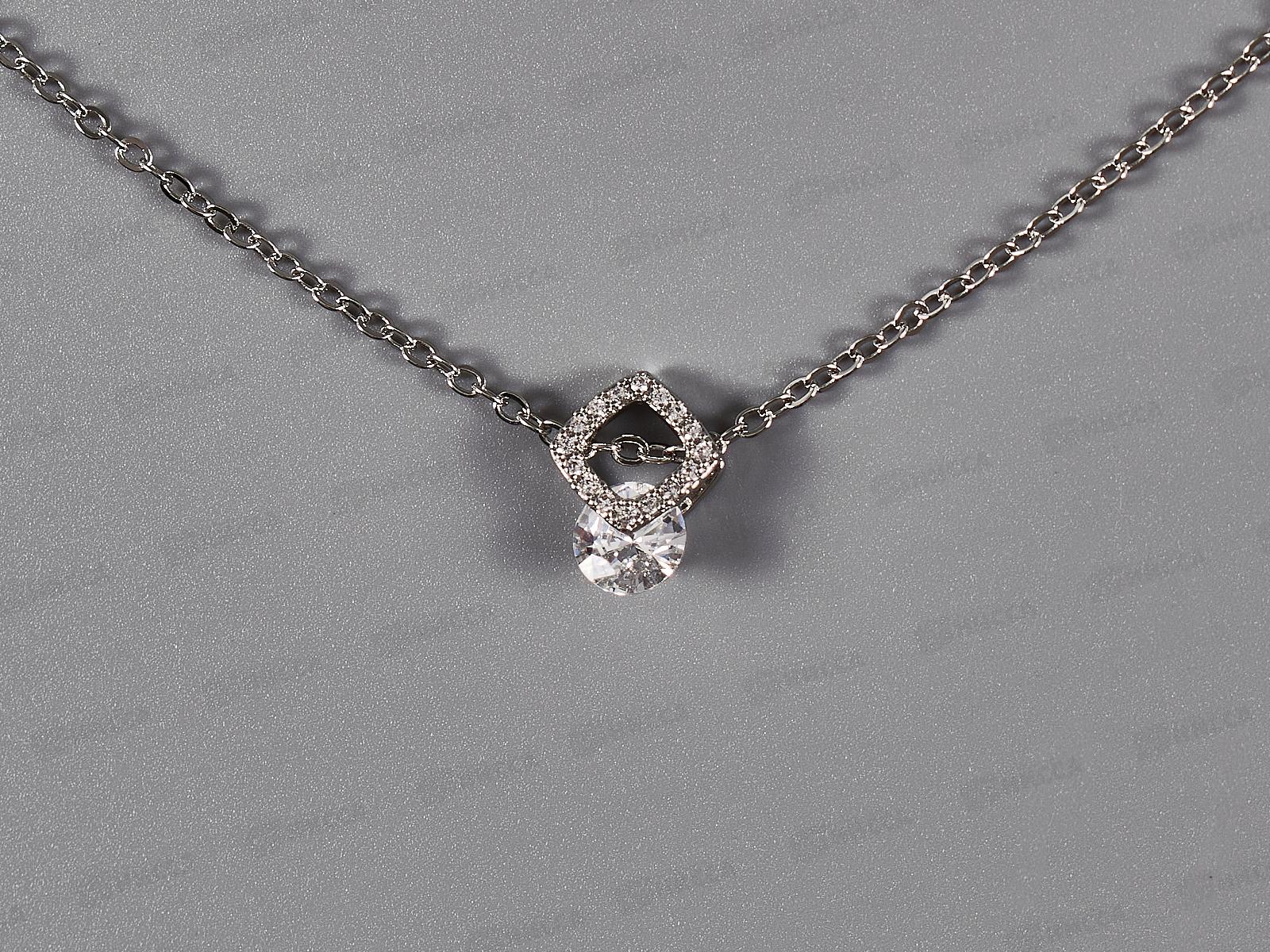 Цепочка на шею подвеска &quotЭклатто&quot 20см 684-0581