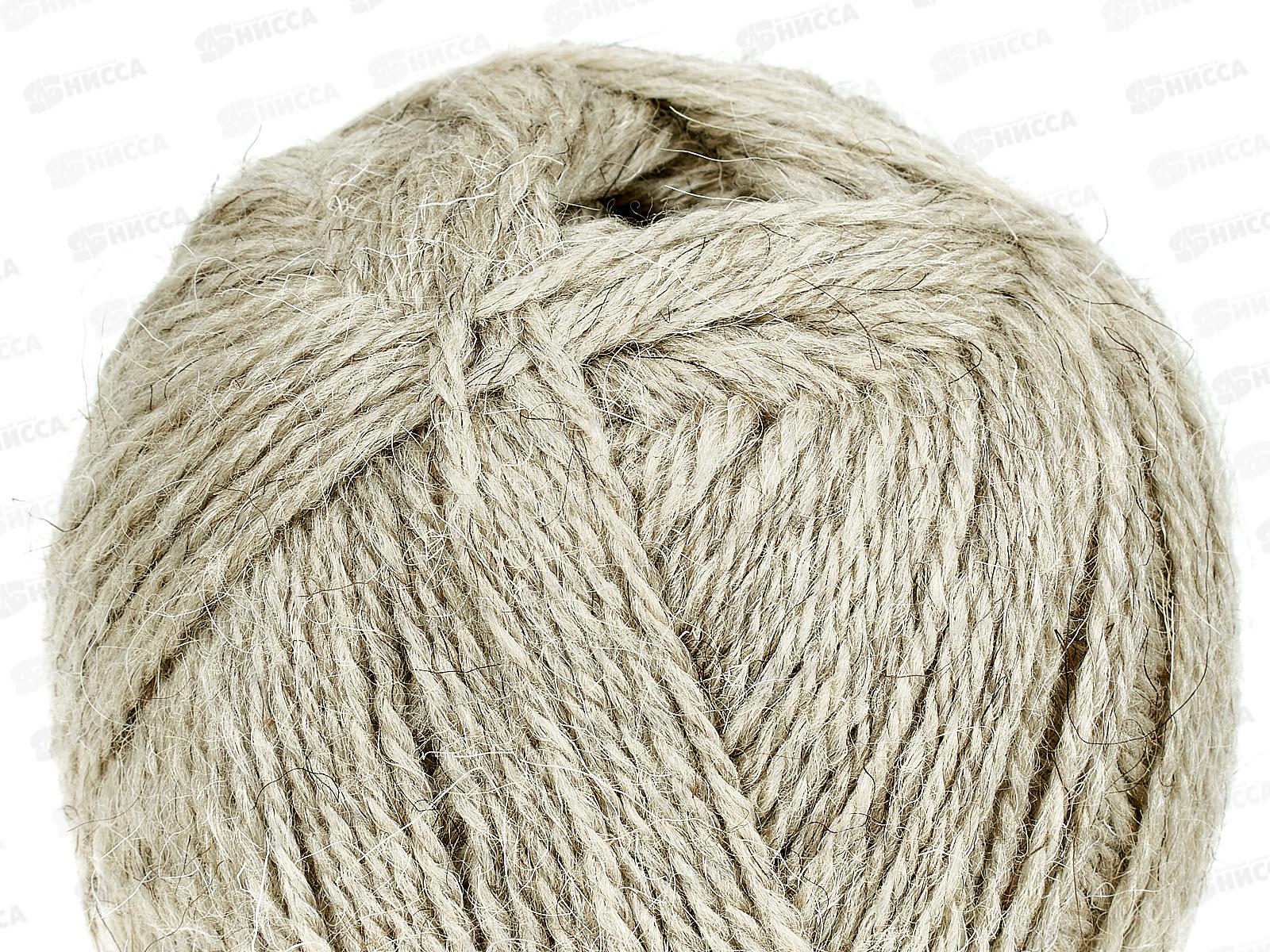 Пряжа Околица 007 Лен 100гр шерсть 90% акрил 10% 250м