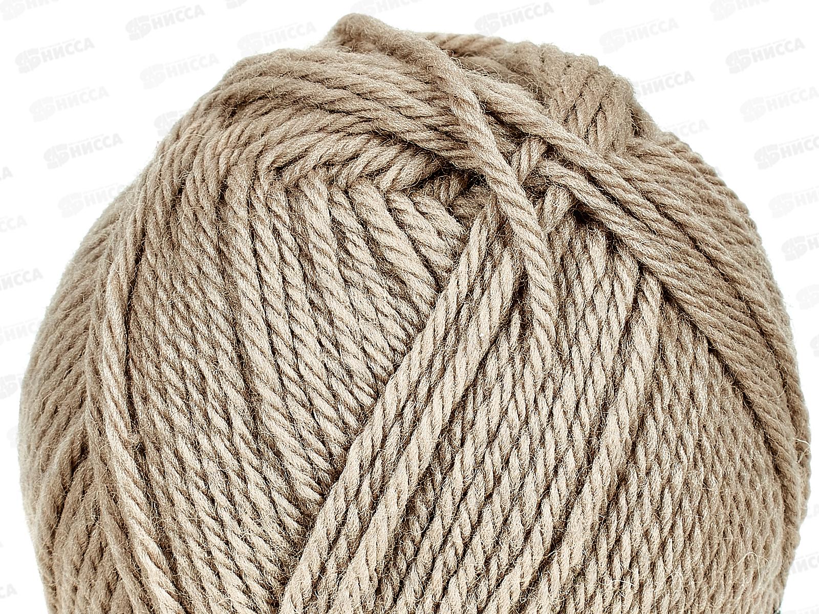 Пряжа Флорис 007 Лен меринос95%акрил5% 100гр 150м