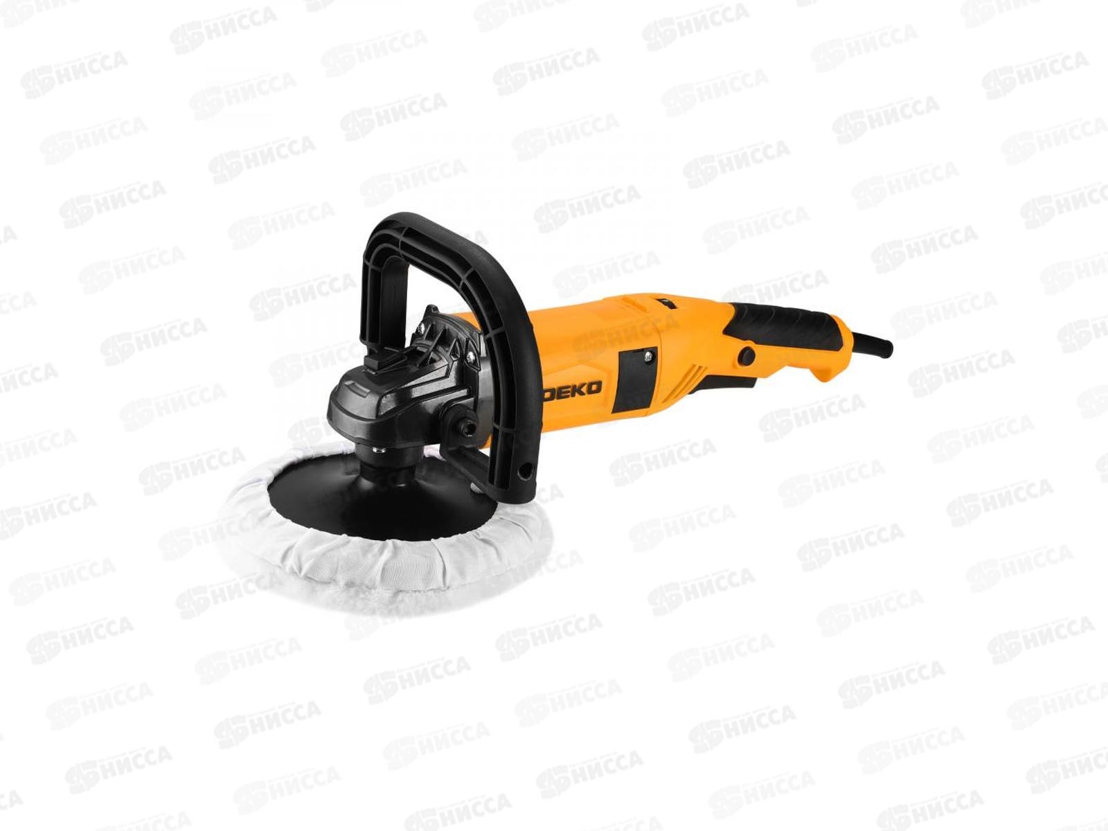 Машина полировальная 1500Вт 180мм, DEKO DKP1500