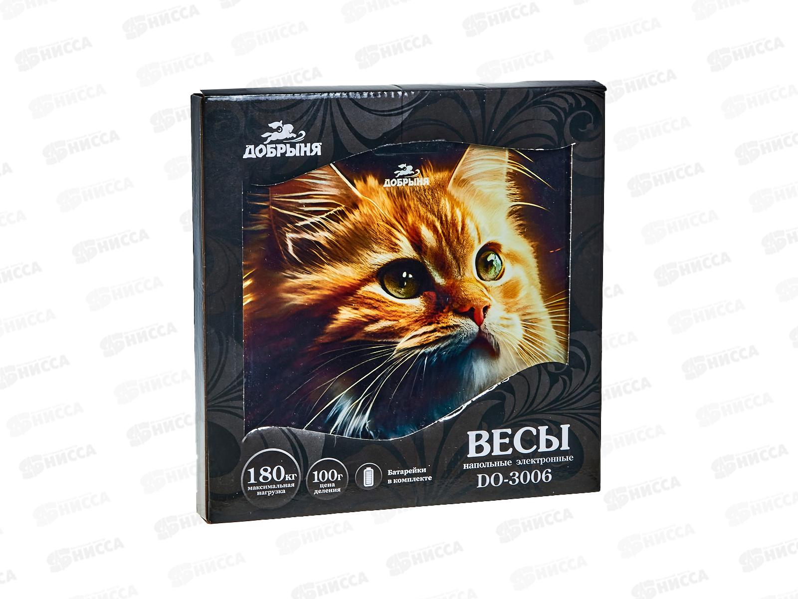 Весы  DO-3006N (180 кг)электронные (Рыжий кот) Добрыня