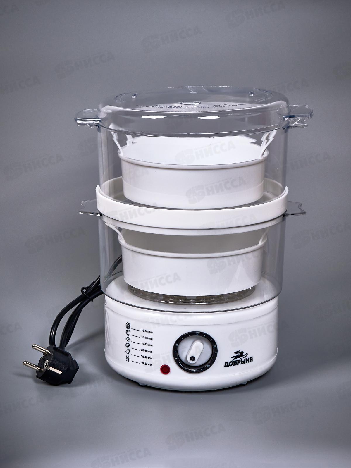 Пароварка DO-3203 600Вт 2чашки Добрыня