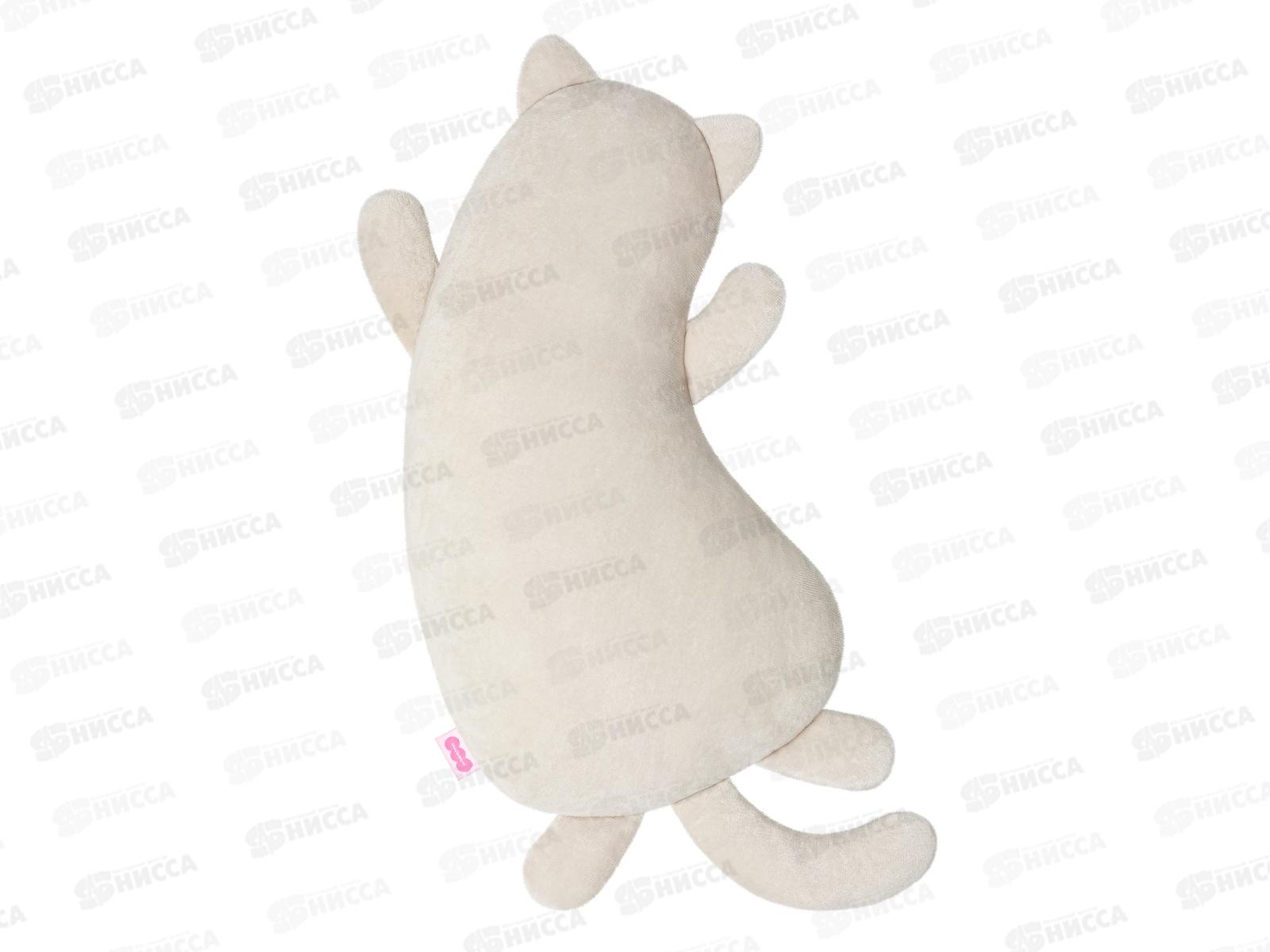 Мякиши подушка Кошечка Молли, бежево-серая, 809