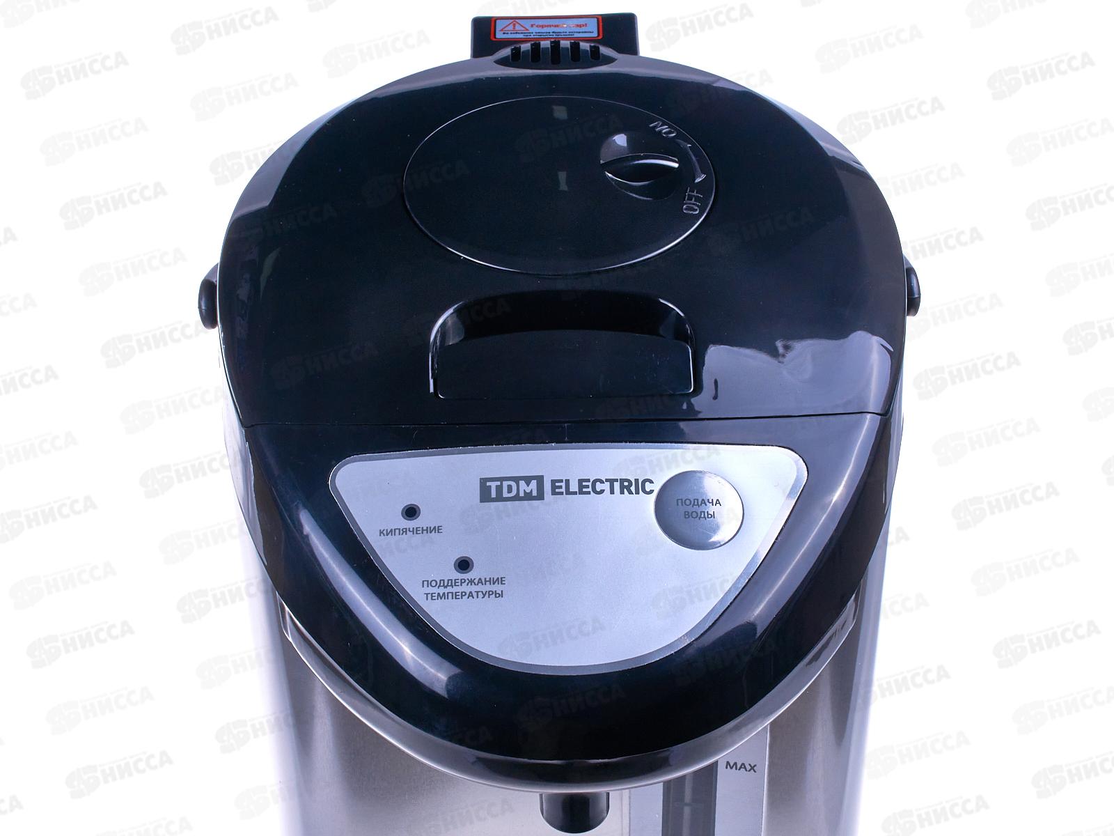 Термопот TDM &quotТермо 3&quot  750Вт металл 3,8л, 0003 *6