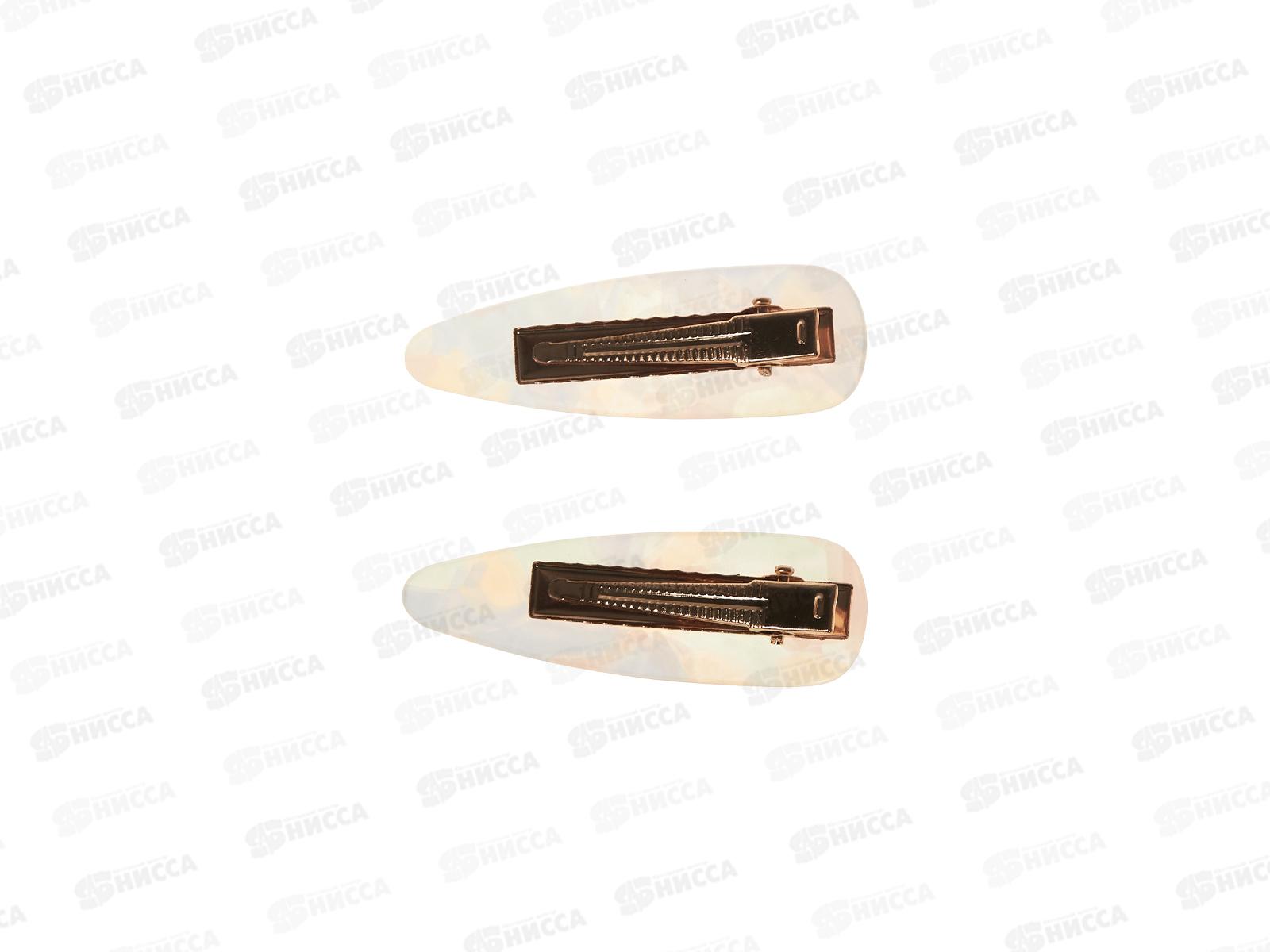 Farres Набор заколок для волос 2шт TS00039 Перламутровые капельки *12