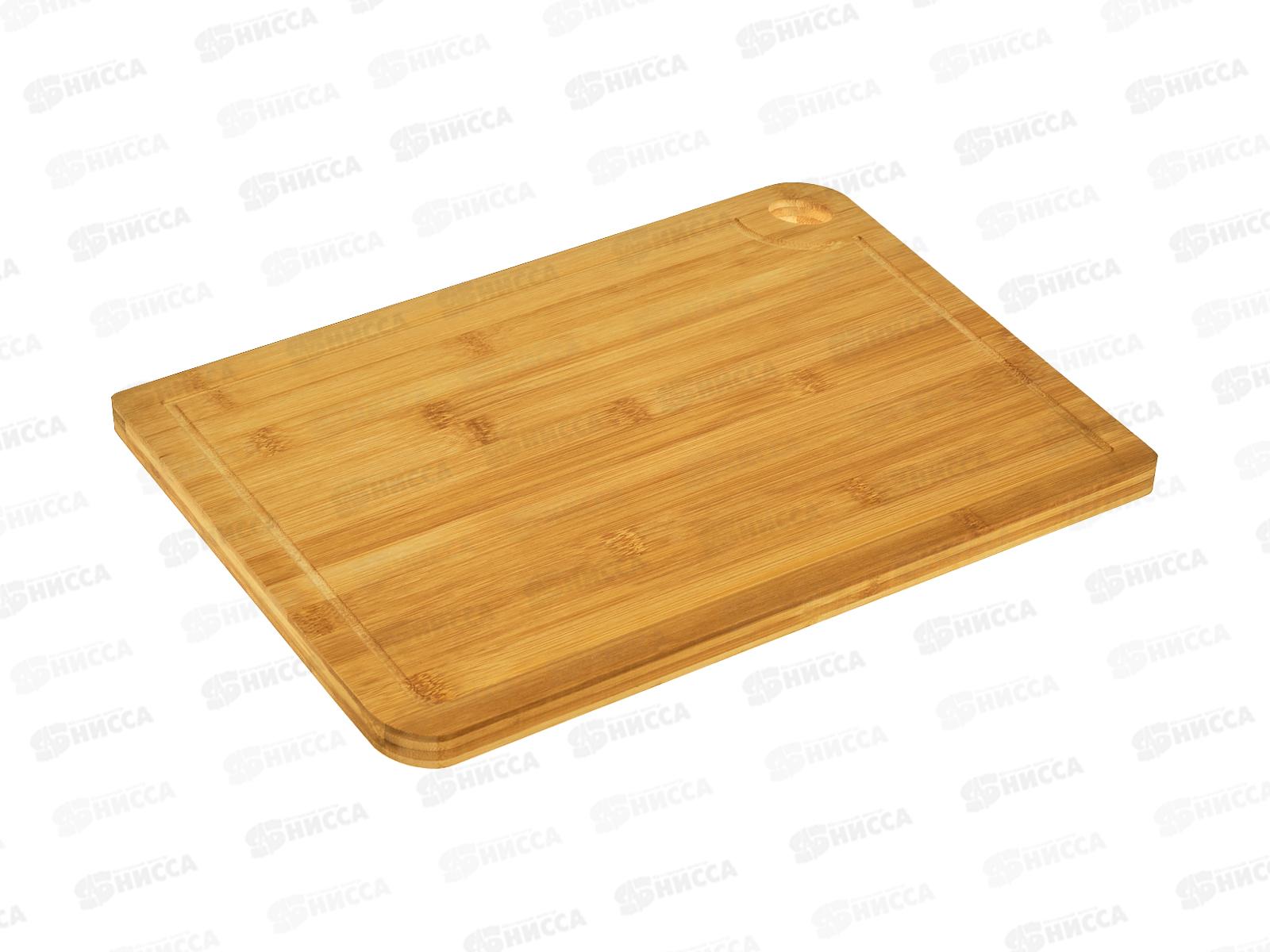 Доска разделочная бамбук 26*36 10015-4 *20