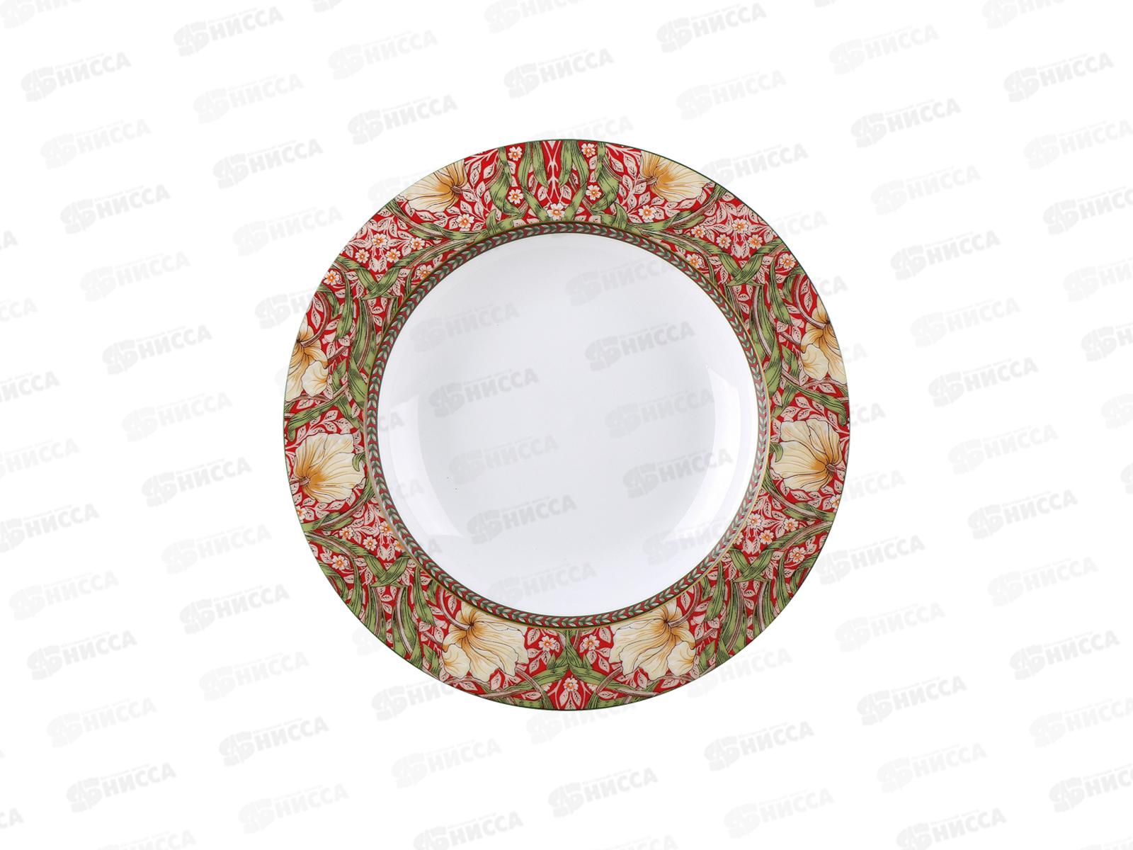 Тарелка суповая Primrose bushe B0943-A07133 300мл 21,5см 206763 *24