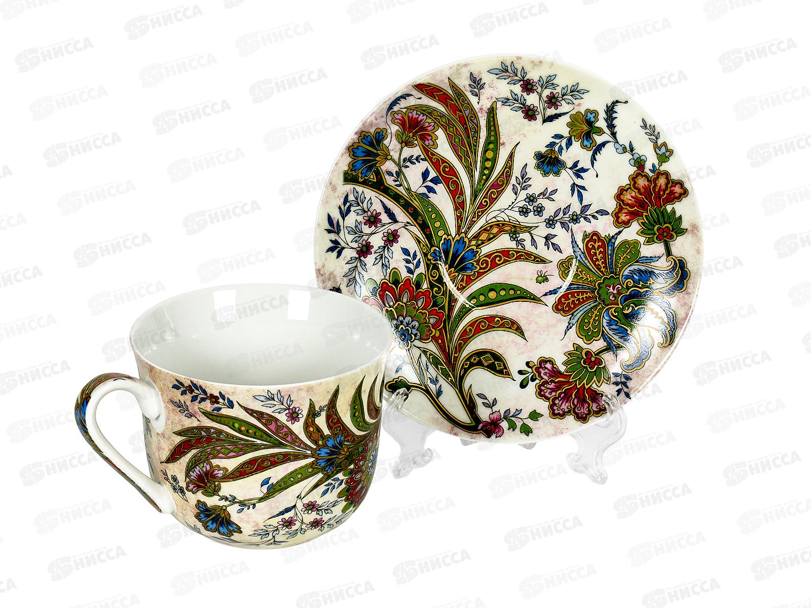 Пара чайная Bright Ornamental 370мл B0940-A06949 Jumbo 988716 *24