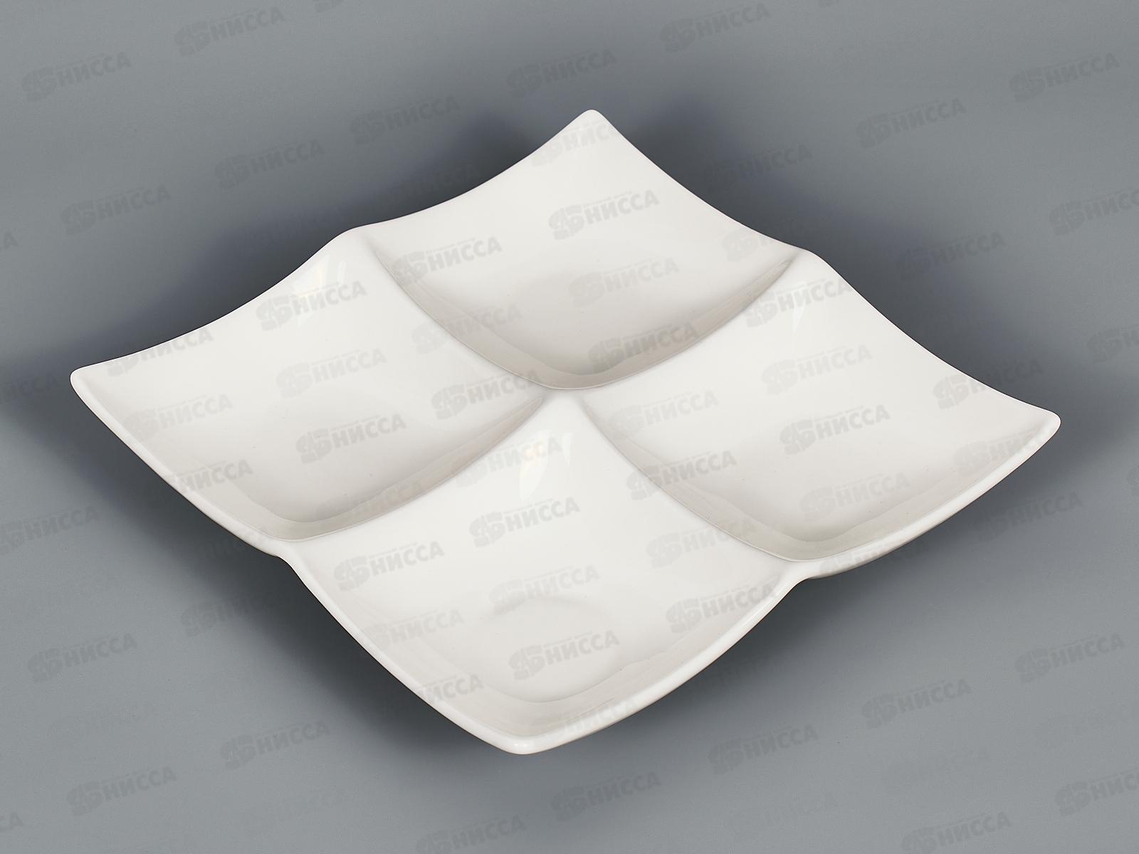 Менажница 4-х секционная JST4G180PC 18см Meze 240675 *36