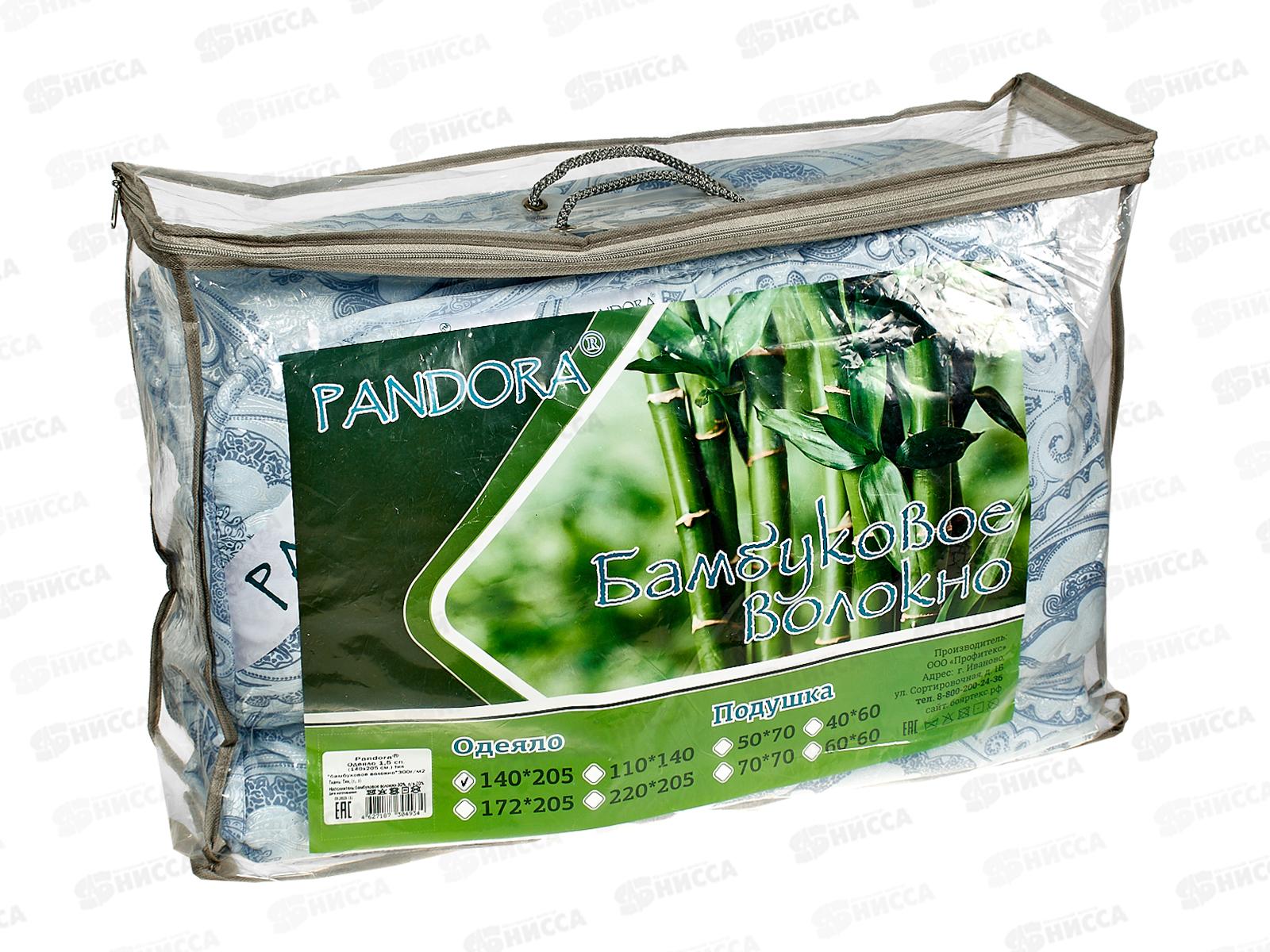 Одеяло Pandora Бамбук 140*205 тик стандартное 300г/м2