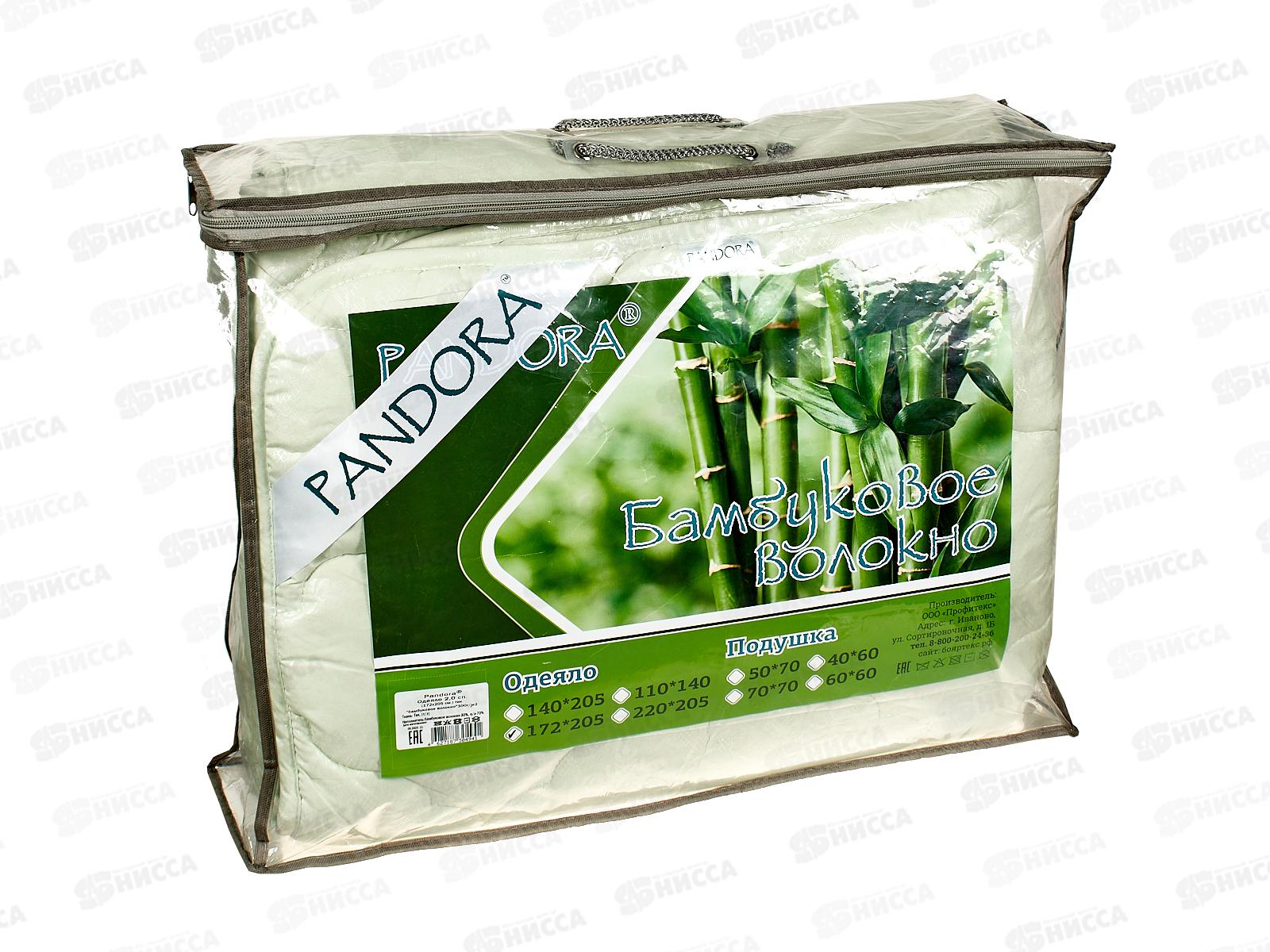 Одеяло Pandora Бамбук 172*205 тик стандартное 300г/м2