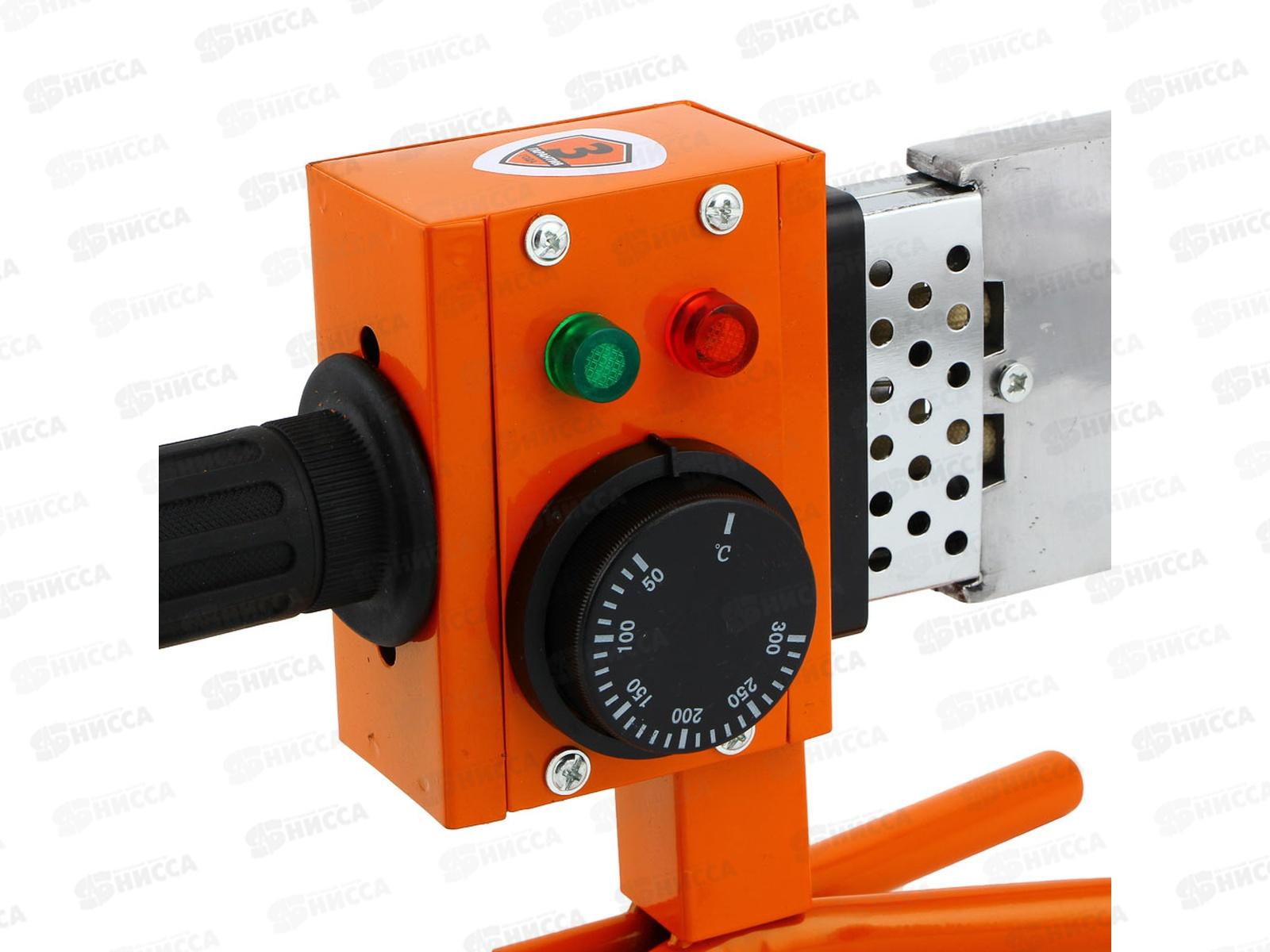 Аппарат для сварки пластиковых труб  800Вт, 20-63мм Ермак 619-031 г