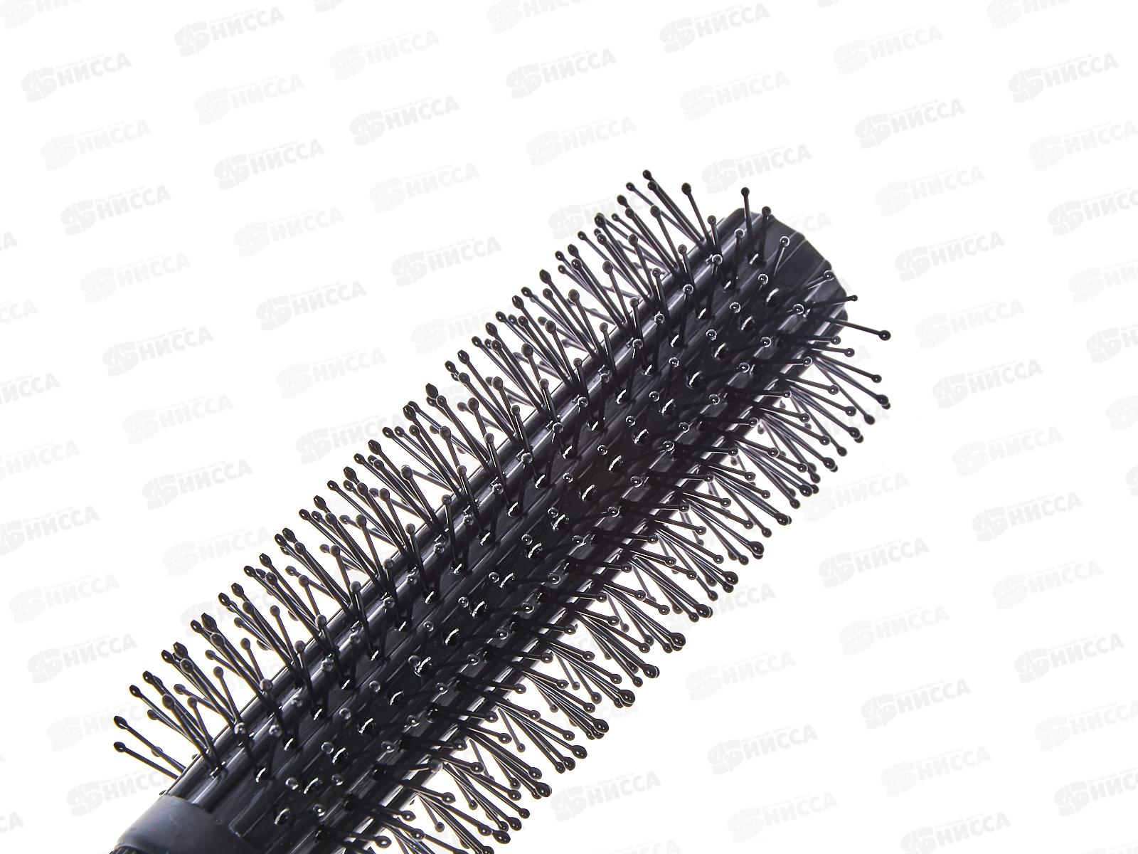 Расческа круглая Черная 301-022#3 *12