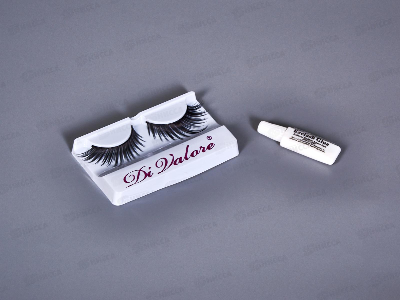 Ресницы накладные Лисичка черные 112-018 клей до 09.24. *12