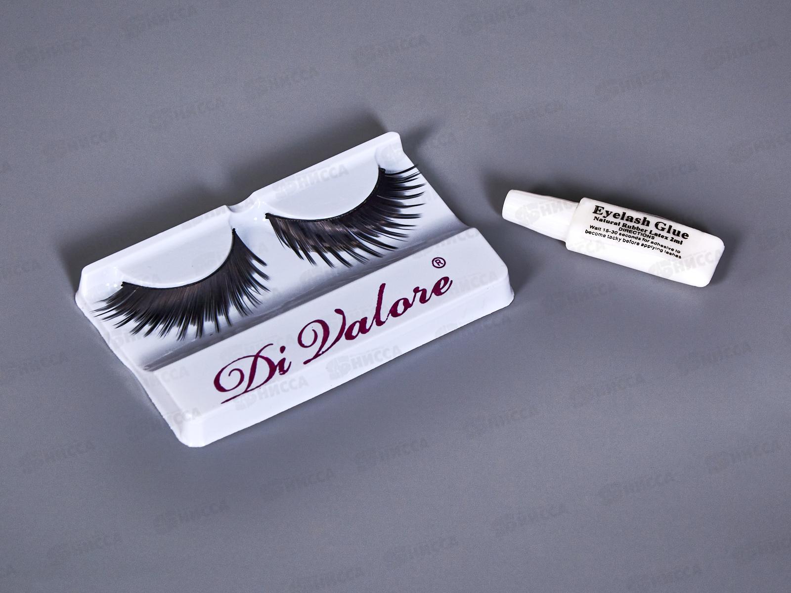 Ресницы накладные Лисичка черные густые 112-020 клей до 09.24.*12