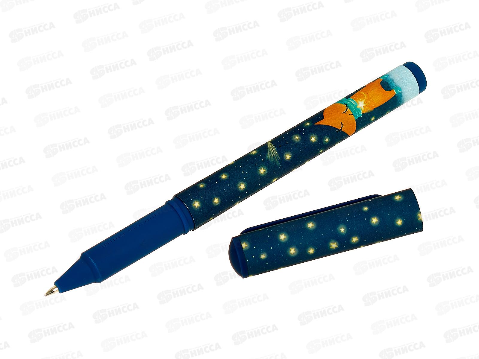 Ручка шариковая B.V. DreamWrite,лисята,синяя,20-0264/01*24