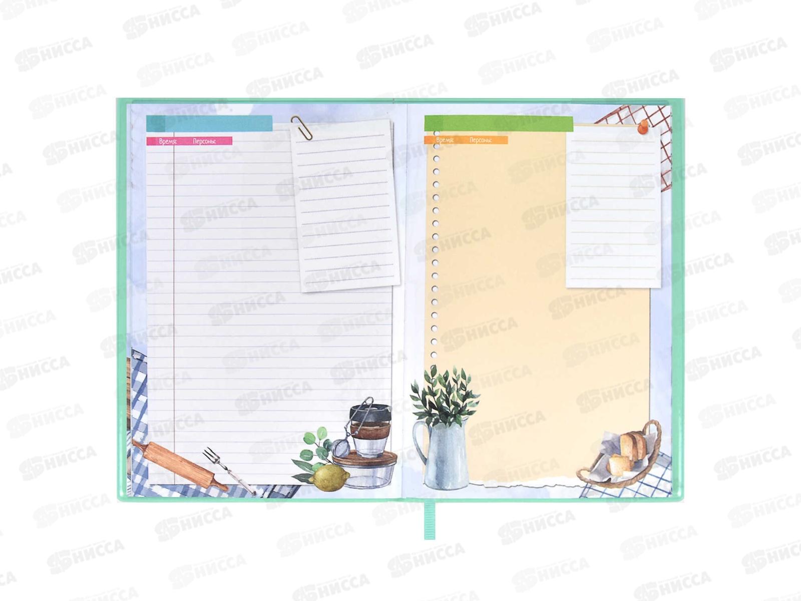 Книга для записи кулин.рецептов ФЕН А5  80л, Зверюшки, 61767*20