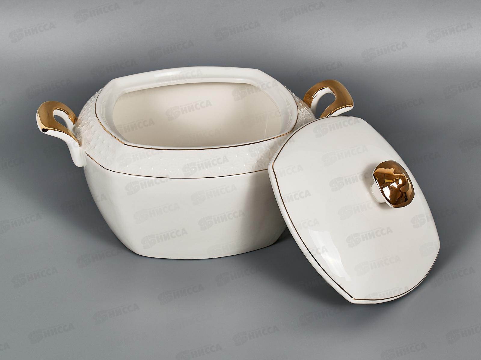 Супник CS801925-A 2500мл Снежная королева квадрат 749172 *12