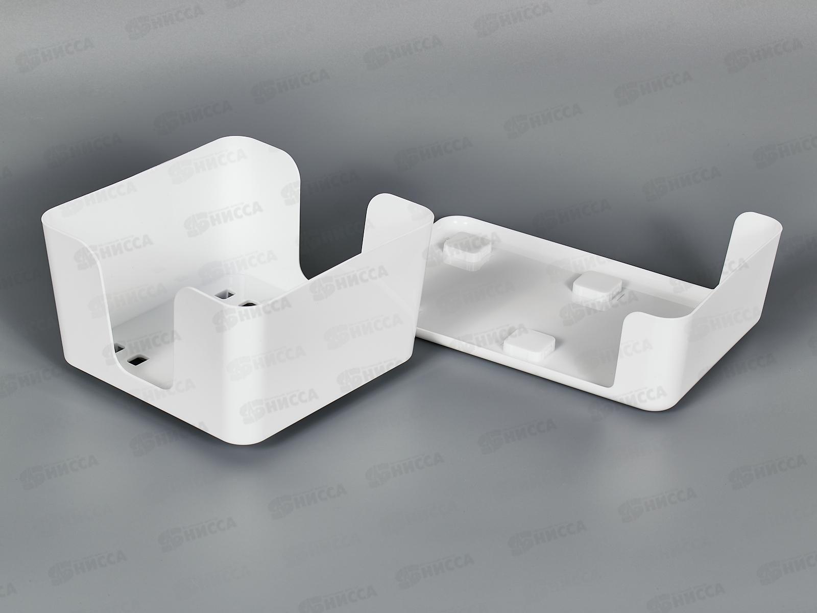 Салфетница с отделением для специй Смарт Белая С944Бел *15