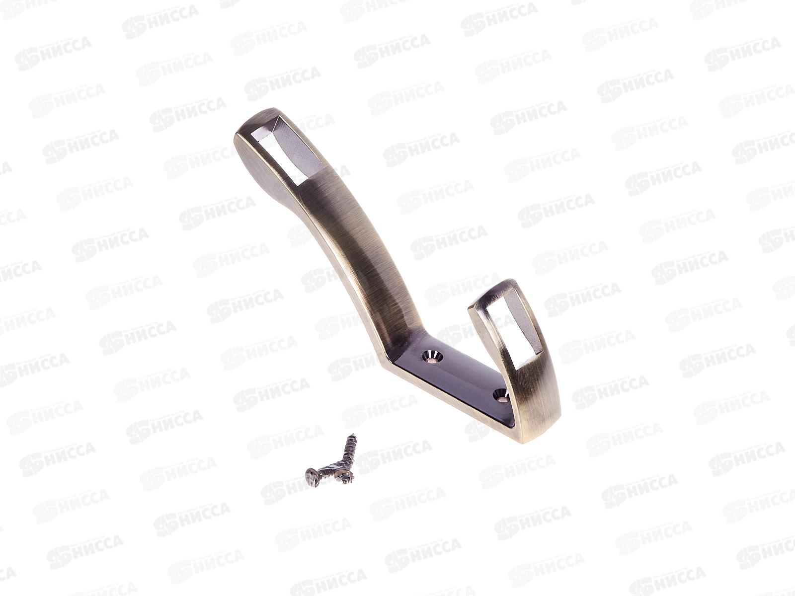 Крючок мебельный Power 04,44,33 бронза 320070/302091