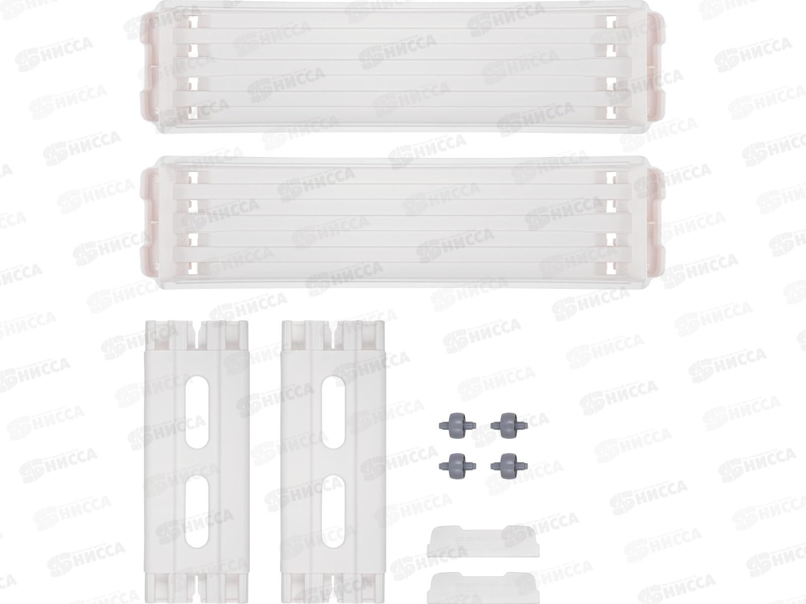 Этажерка  2-х секционная Keeplex на колесиках KL383712048
