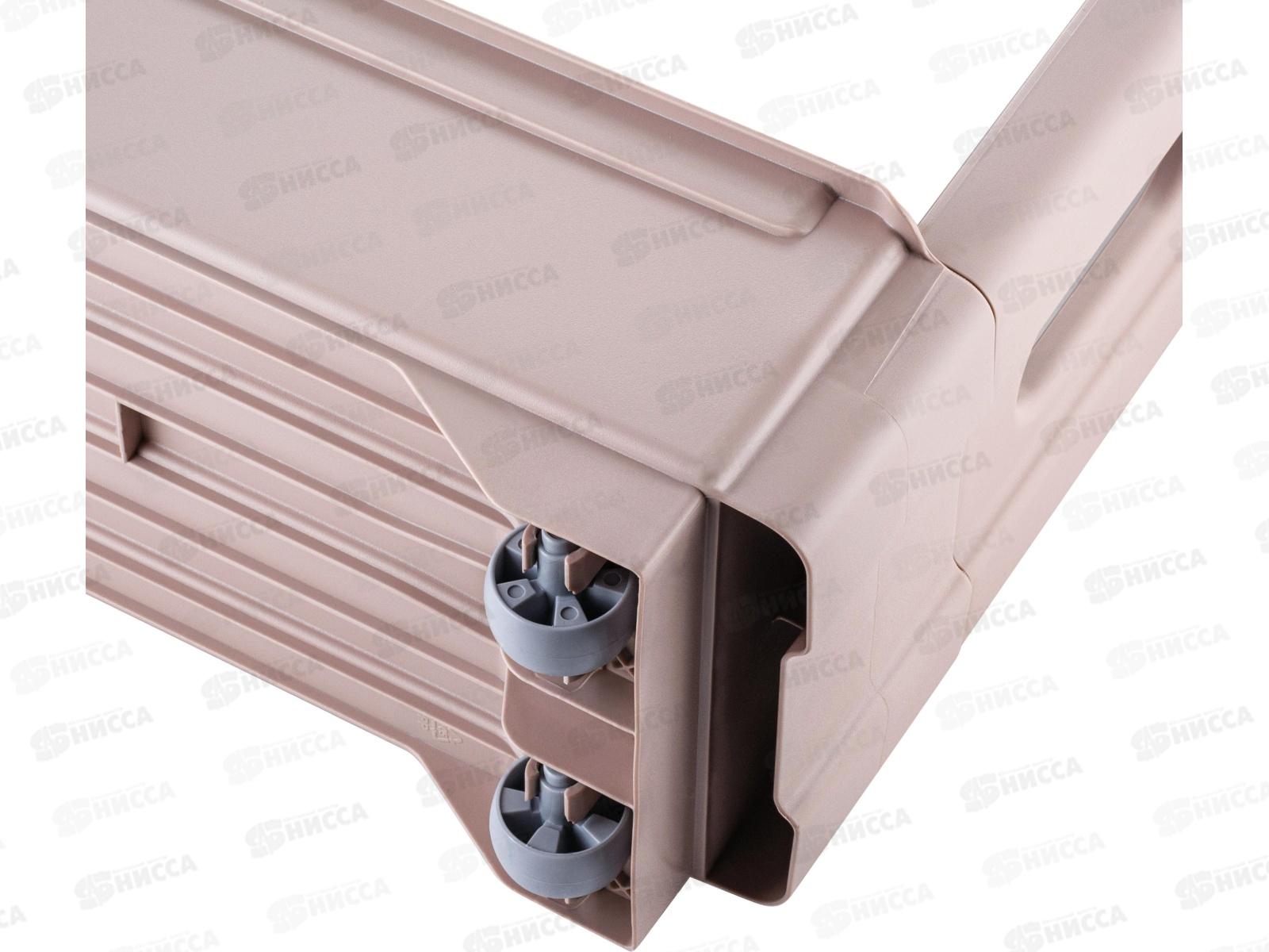 Этажерка  3-х секц. Keeplex на колесиках KL383812005